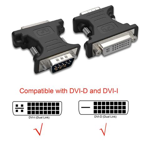 dvi d male to vga female adapter.